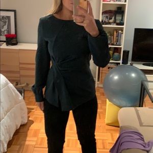 NWT Zara Forrest green top